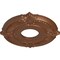 Ekena Millwork Attica Ceiling Medallion (Fits Canopies up to 3 1/2"), 12 3/4"OD x 4"ID x 1/2"P, Polished Copper CM12ATPOS - alternate 6